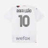 Officiële Voetbalshirt + Korte Broek AC Milan Rafael Leao 10 Uit 2023-24 - Kids